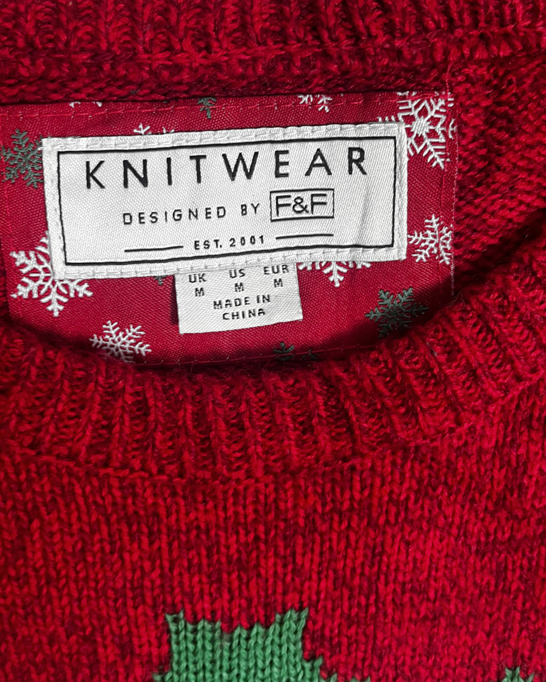 Knitwear Christmas Sweater - Medium