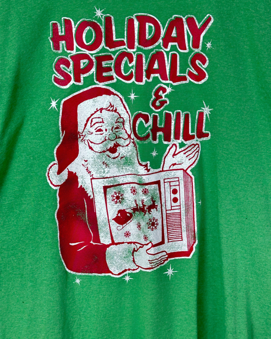 Fifthsun Christmas Santa Clause Graphic T-Shirt XL