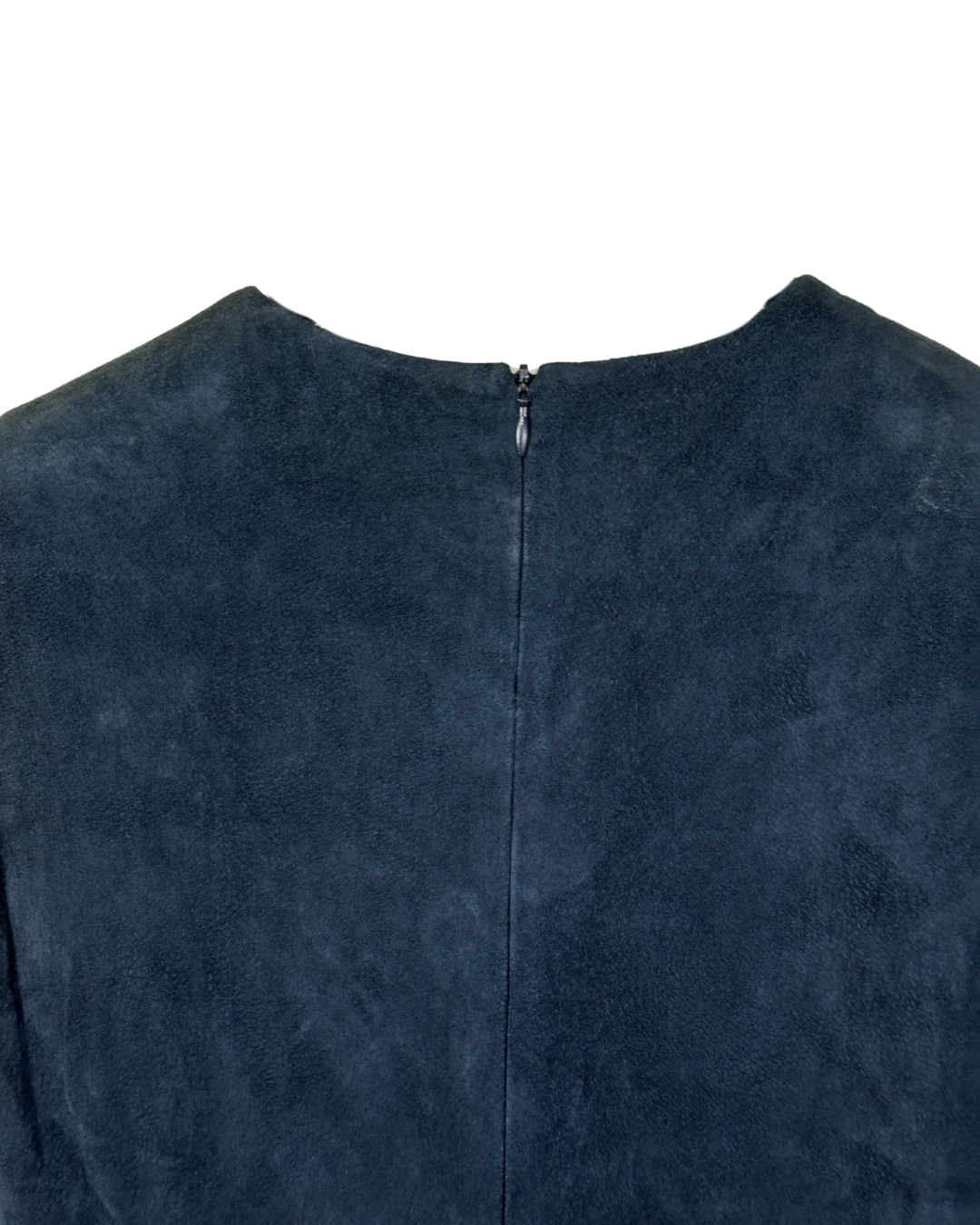 Zara Suede Embellished Shift Dress XS