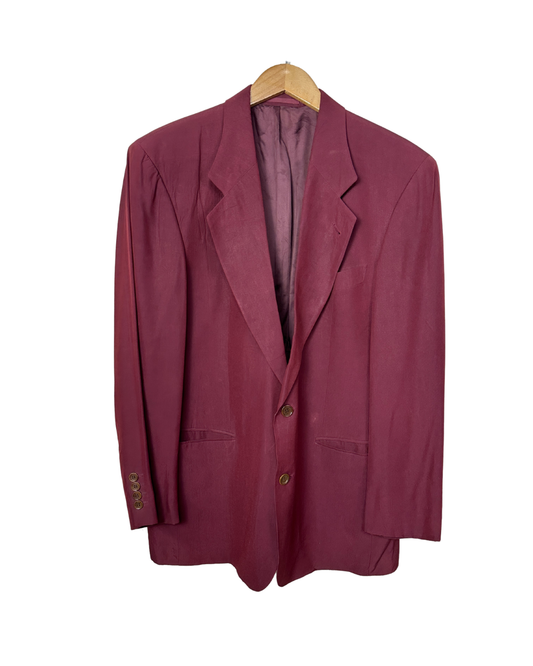 Vintage 80s/90s Hugo Boss Corleone Chicago Silk Blend Full Suit  – Made in Germany