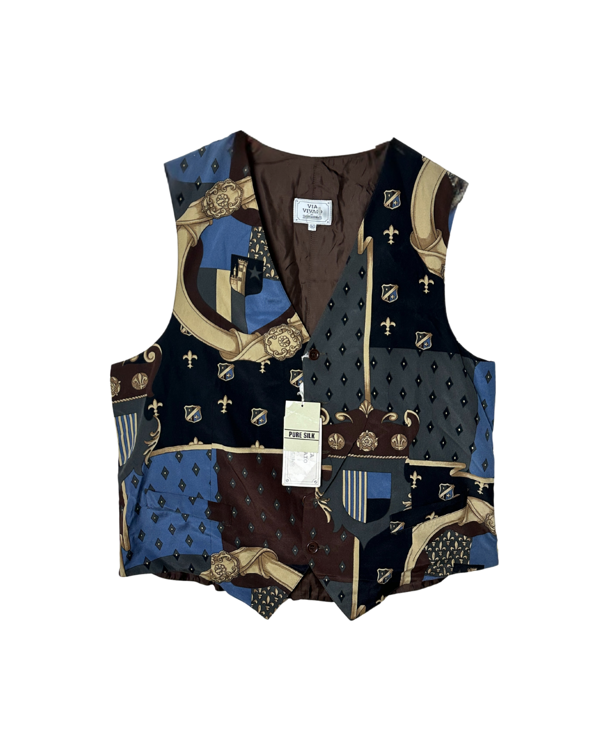 RARE Vintage 80's Deadstock Pancaldi & B. Vest