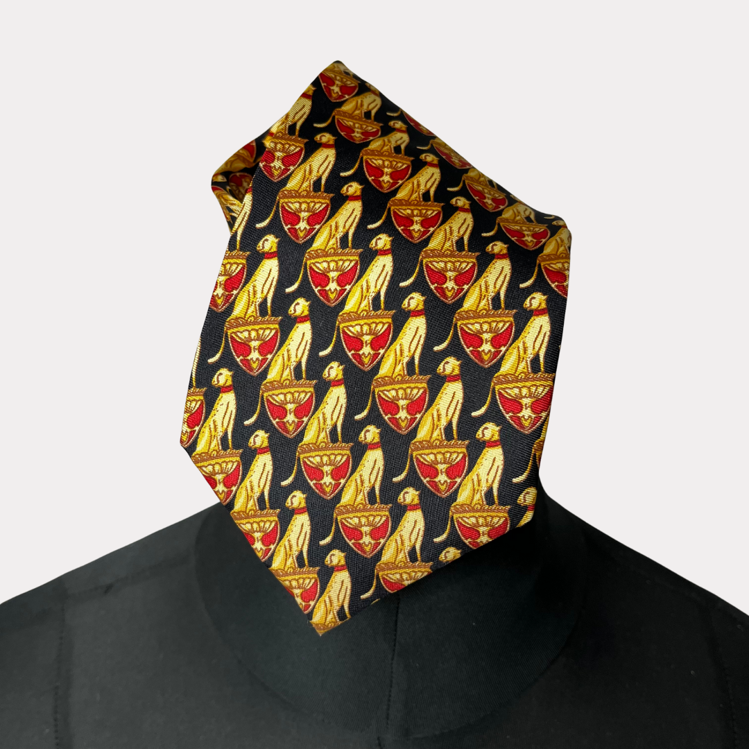 Cat Pattern 10 cm Necktie