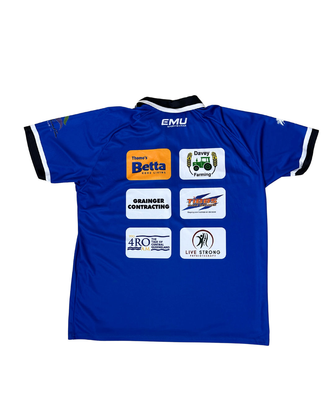 North Rockhampton RLFC x Norths Chargers Rugby Shirt – EMU Sportswear 2XL