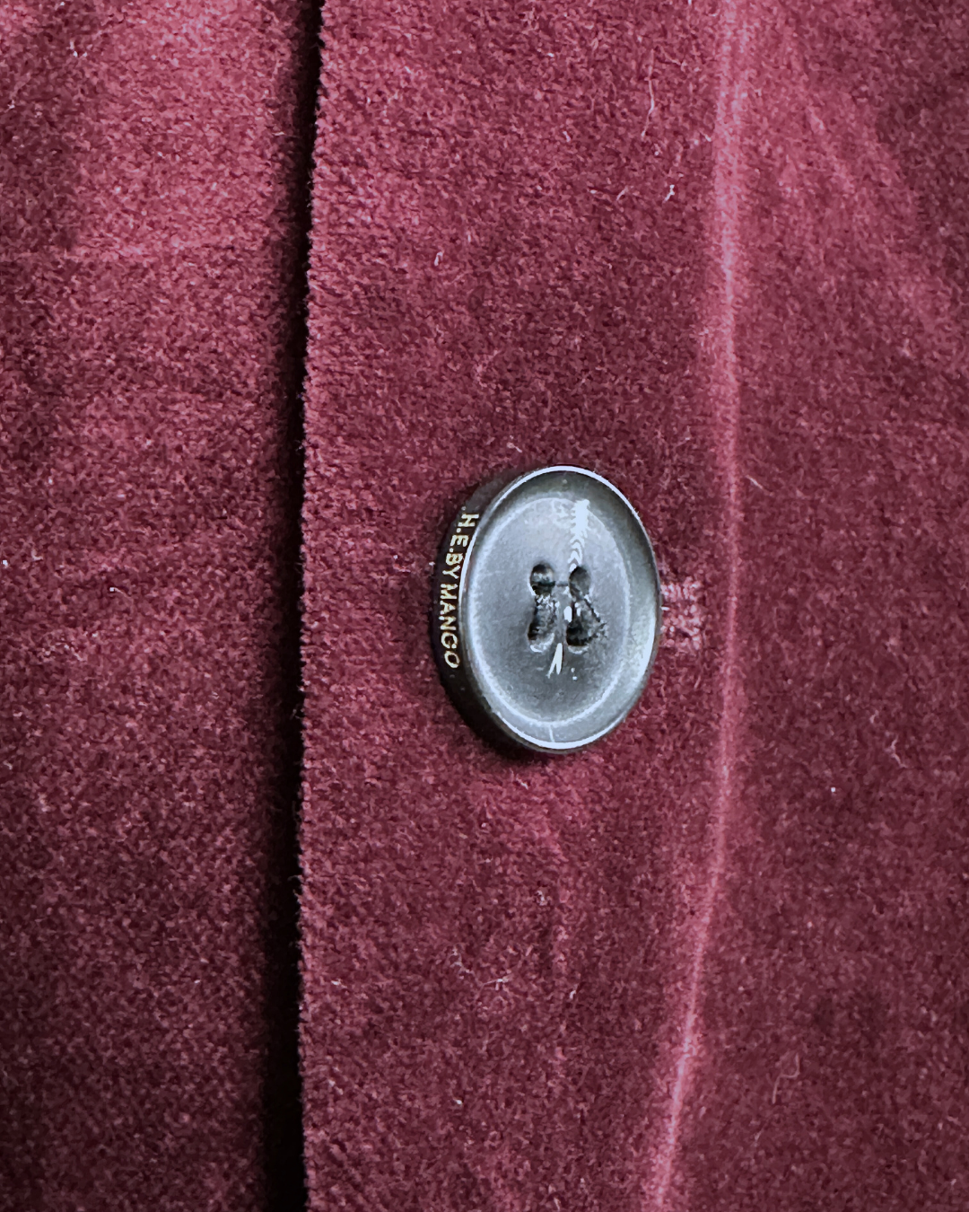 H.E. Premium by Mango Men's Slim Fit Velvet Blazer 54