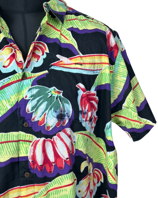 Pataloha Banana Leaf Pattern Shirt 2XL