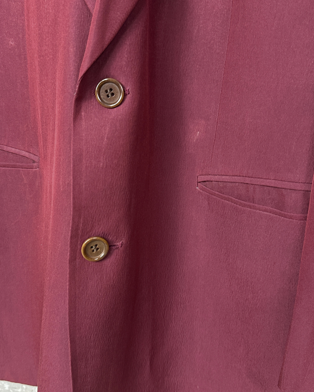 Vintage 80s/90s Hugo Boss Corleone Chicago Silk Blend Full Suit – Made in Germany