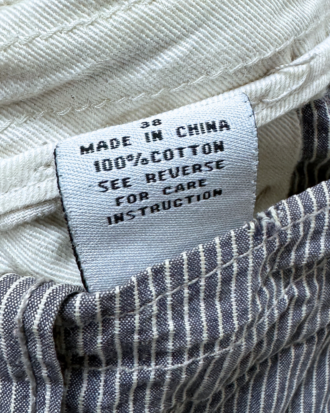 EM Jeans Pin Striped Cargo Shorts 38