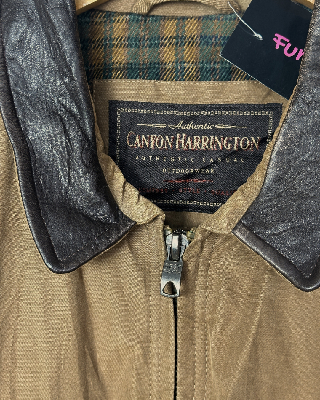 Vintage 1997 Marks & Spencer Canyon Harrington Outdoor Jacket (XL)