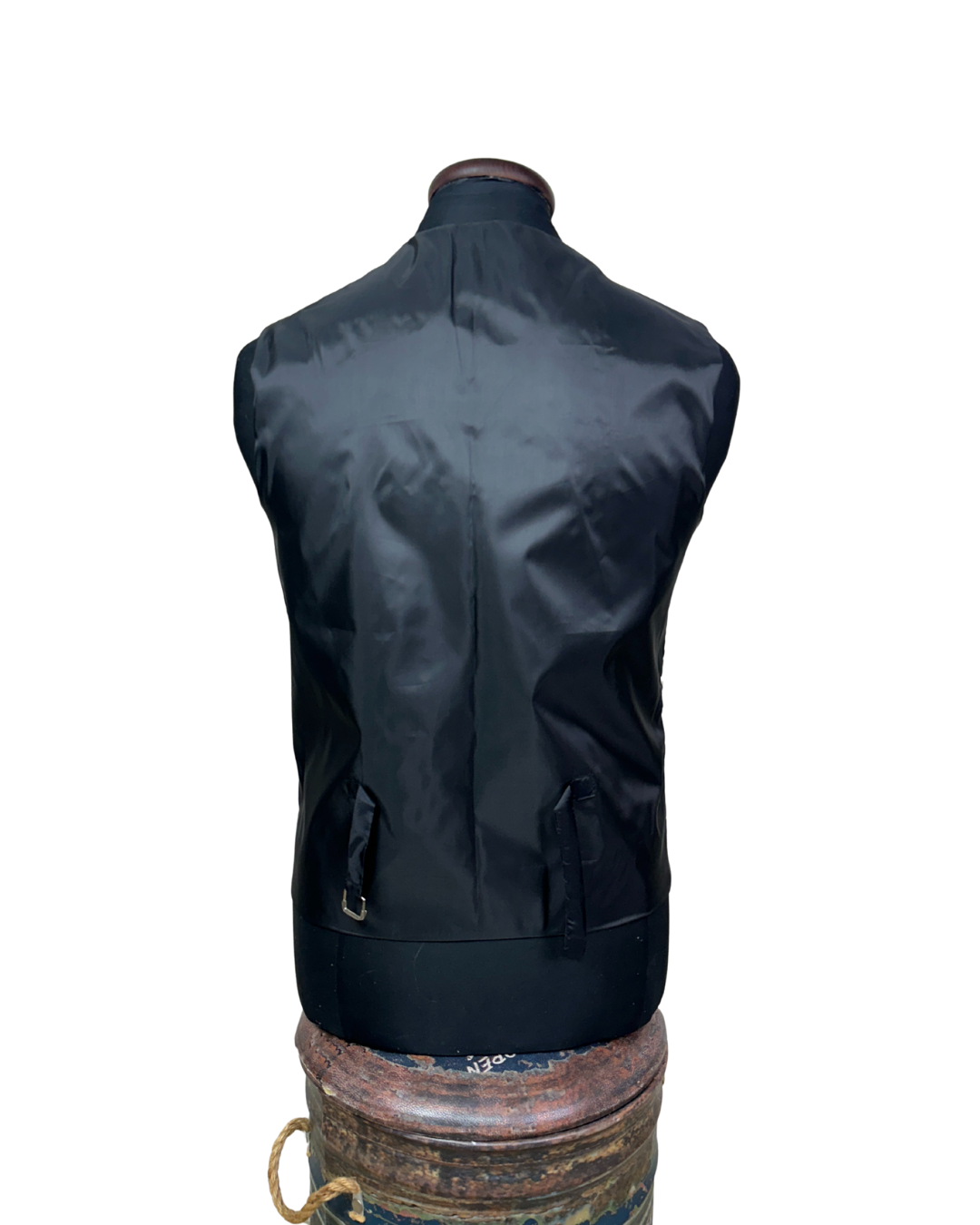 Retied Upcycled Necktie Vest - Medium