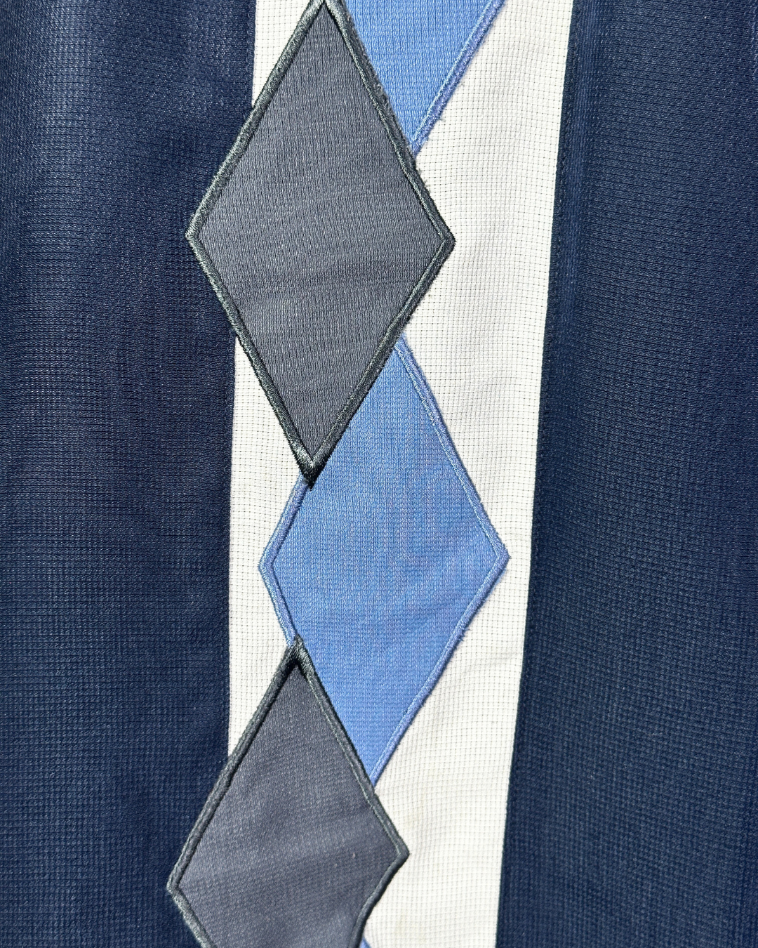 Syntgy Diamond Pattern Bowling Shirt - 4XL