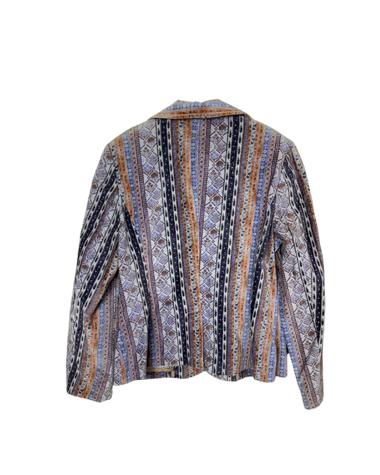Vintage Tru City Velvet Blazer - Women's Medium