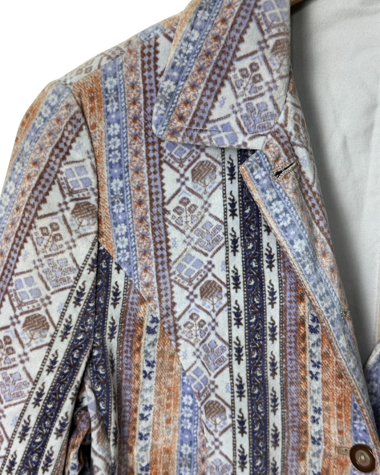 Vintage Tru City Velvet Blazer - Women's Medium