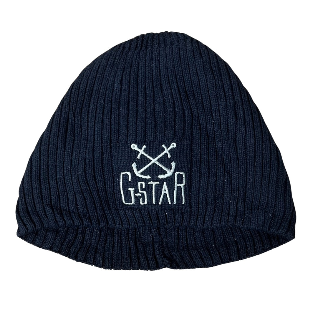 G-STAR Raw Ribbed Beanie