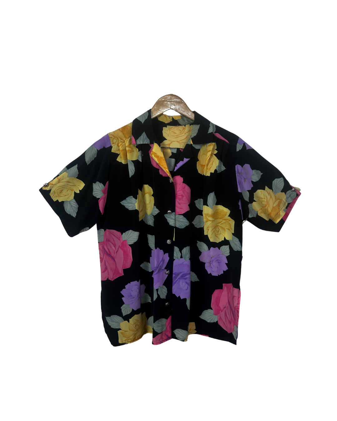 Vintage 80s Shirt - Women's XL