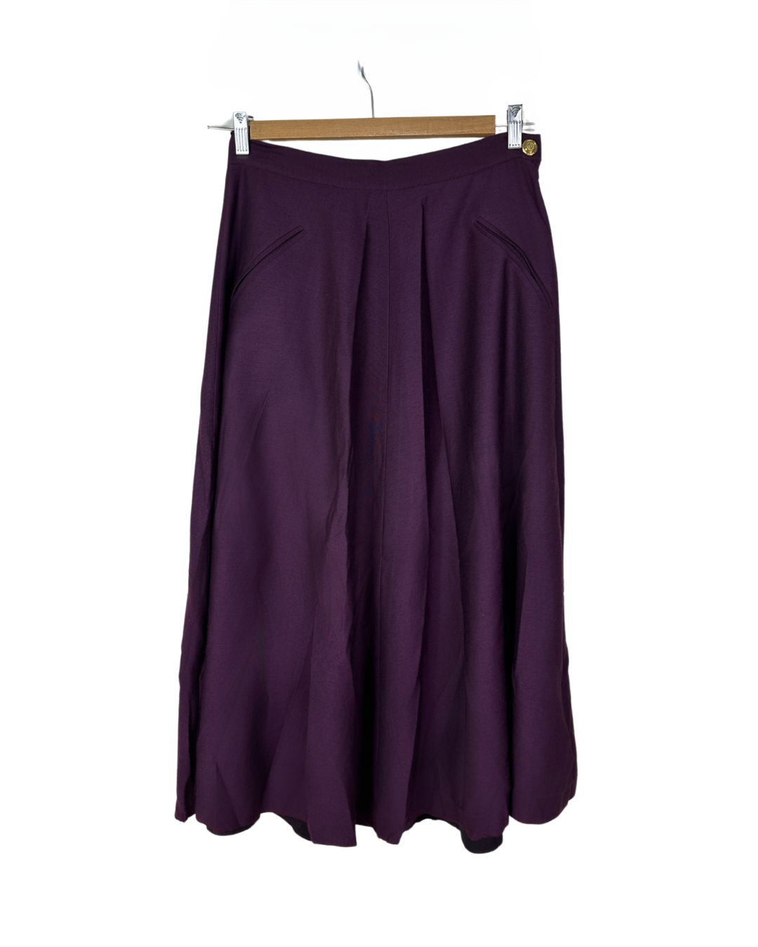 Vintage Deadstock 80's Pancaldi & B Wool Skirt (unwrinkle)