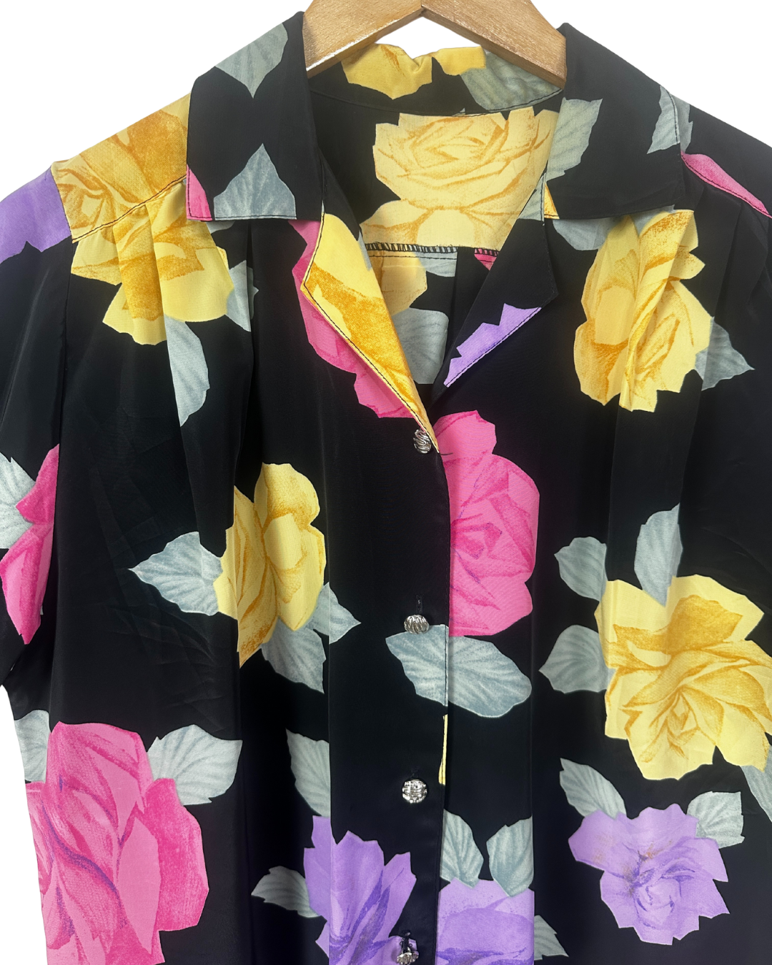 Vintage 80s Shirt - Women's XL