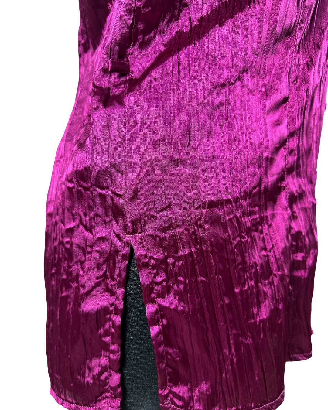 Vintage Canda Ruffled Sain Blouse