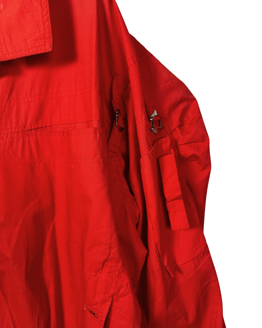 Vintage Puff Sleeve Orange Jacket -XL