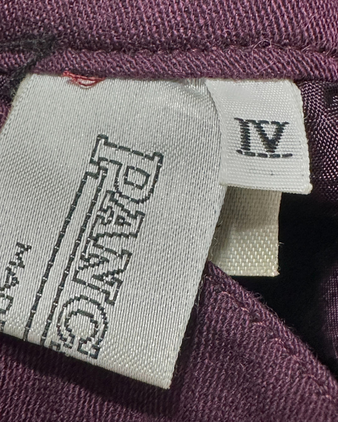 Vintage Deadstock 80's Pancaldi & B Wool Skirt (unwrinkle)