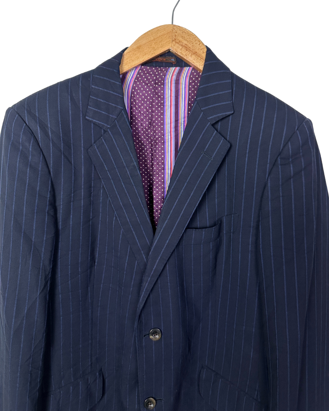 Etro Milano Wool Blazer Made in Italy 52