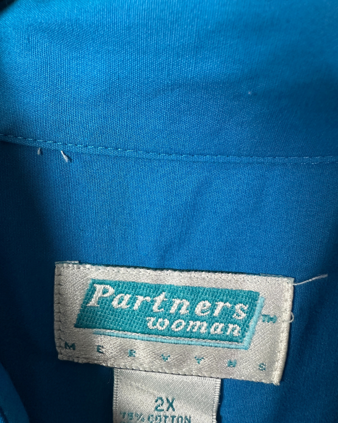 Partners Button Up Women's Shirt - 2XL