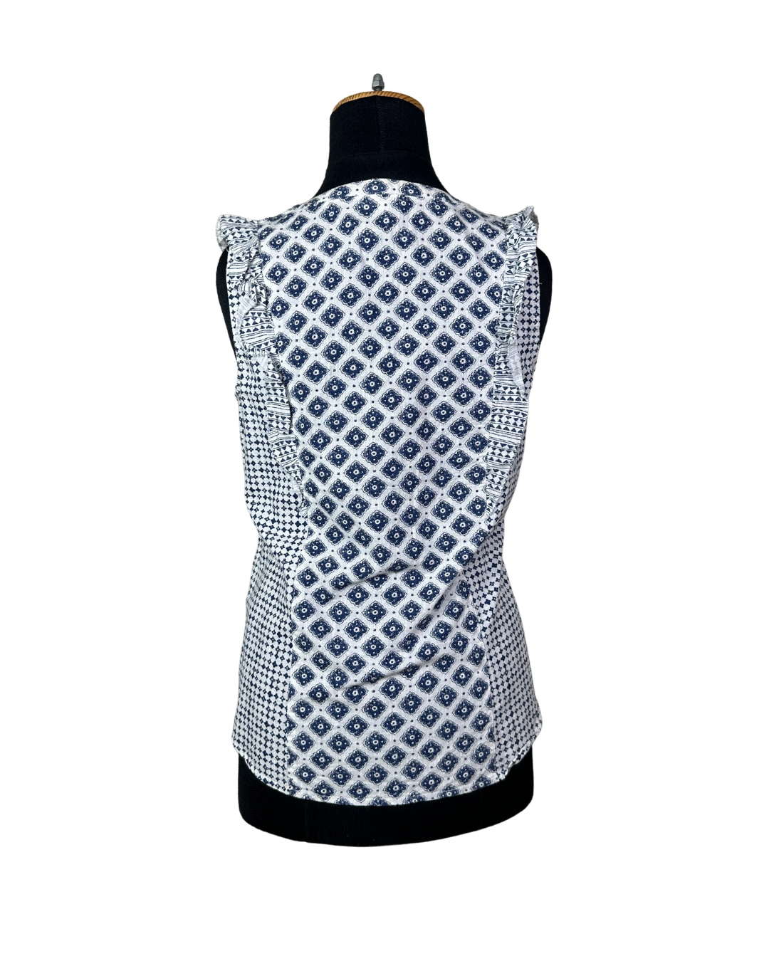 FatFace Sleeveless Printed Cotton Top