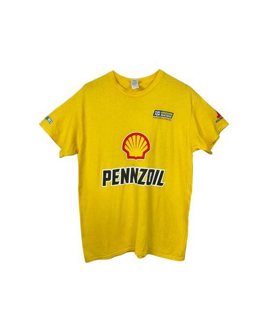 Vintage Shell Pennzoil Racing T-Shirt - Large