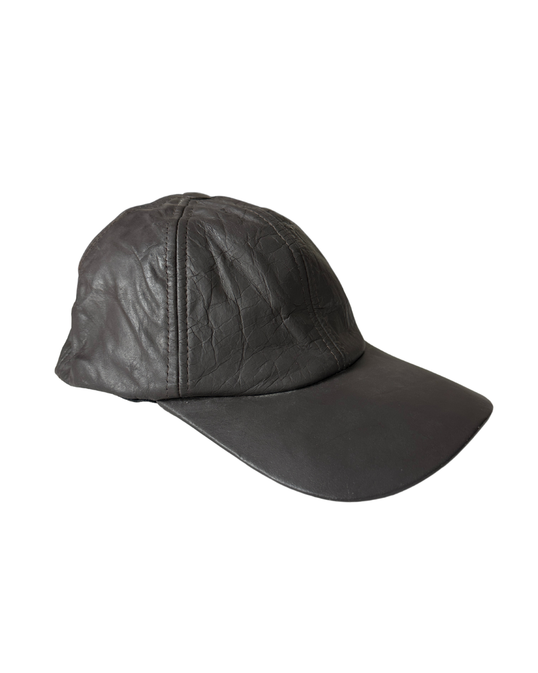 Brand New Mongo Genuine Leather Baseball Cap