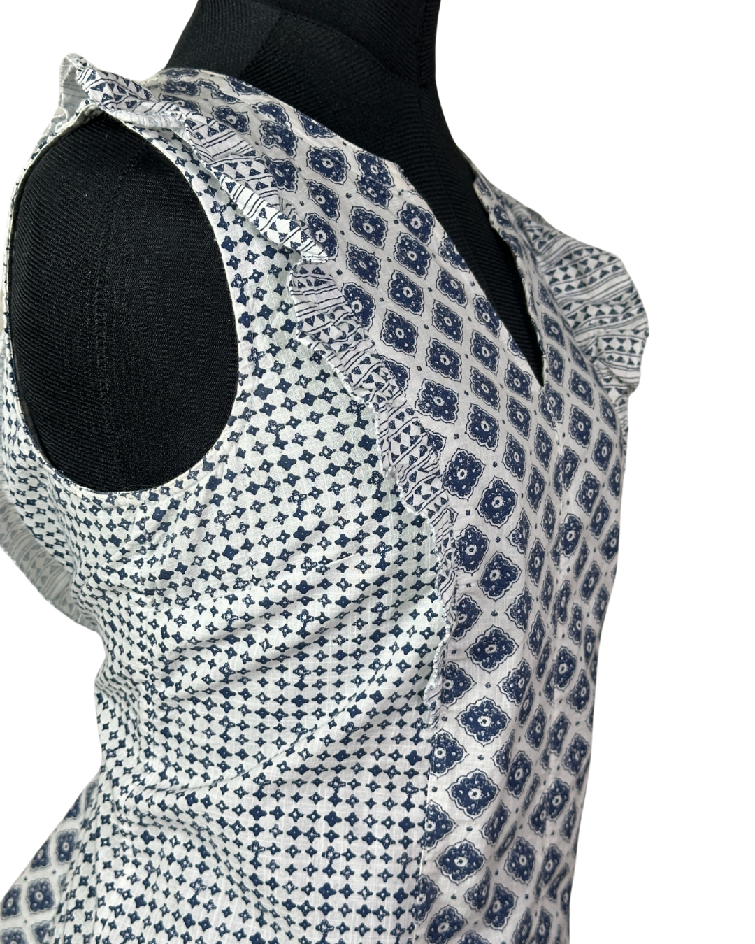 FatFace Sleeveless Printed Cotton Top