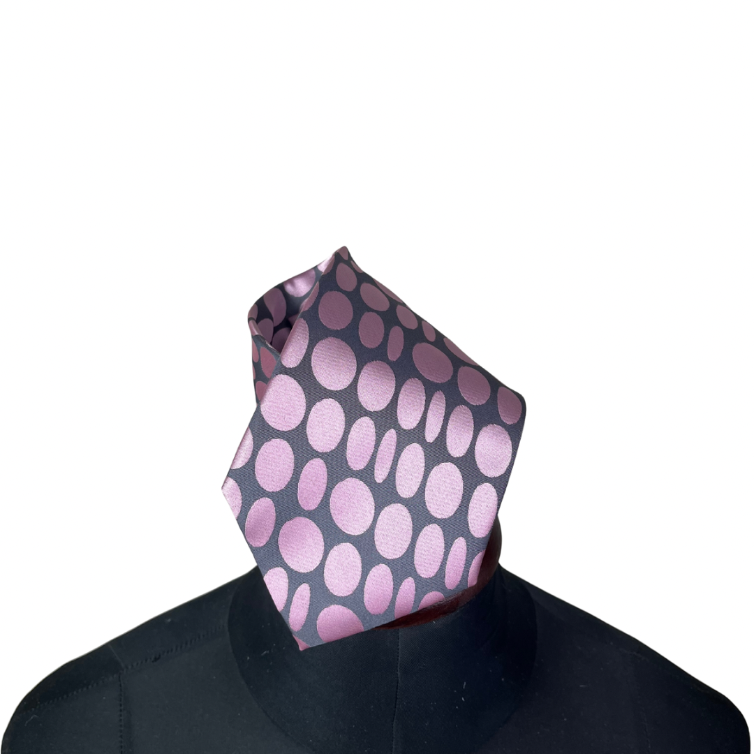 Nina Ricci Paris Geometric Necktie 10.5 cm