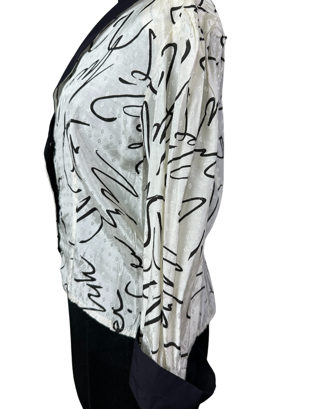 Vintage 80s Blouse Large