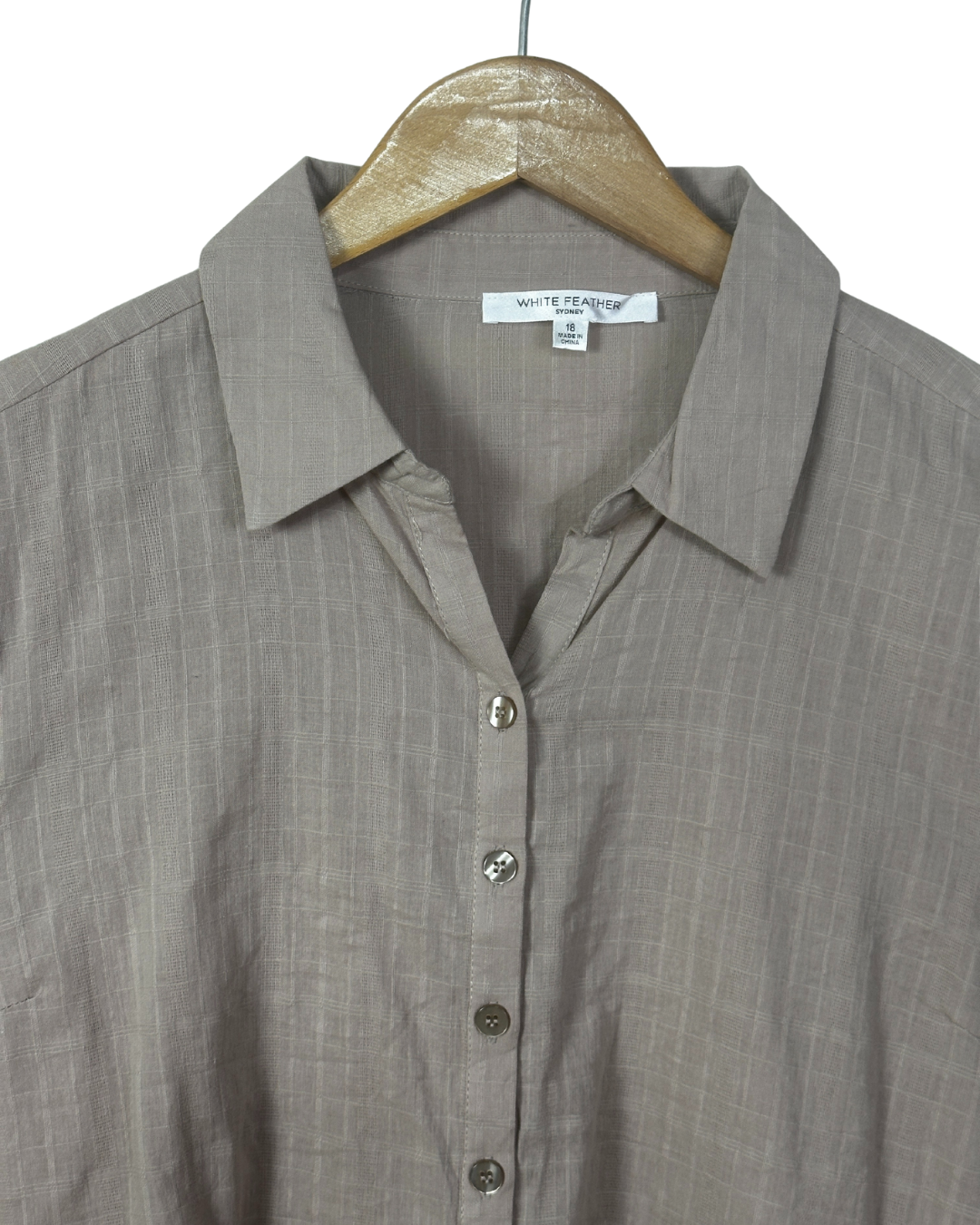White Feather Women's Shirt - XL/ 2XL