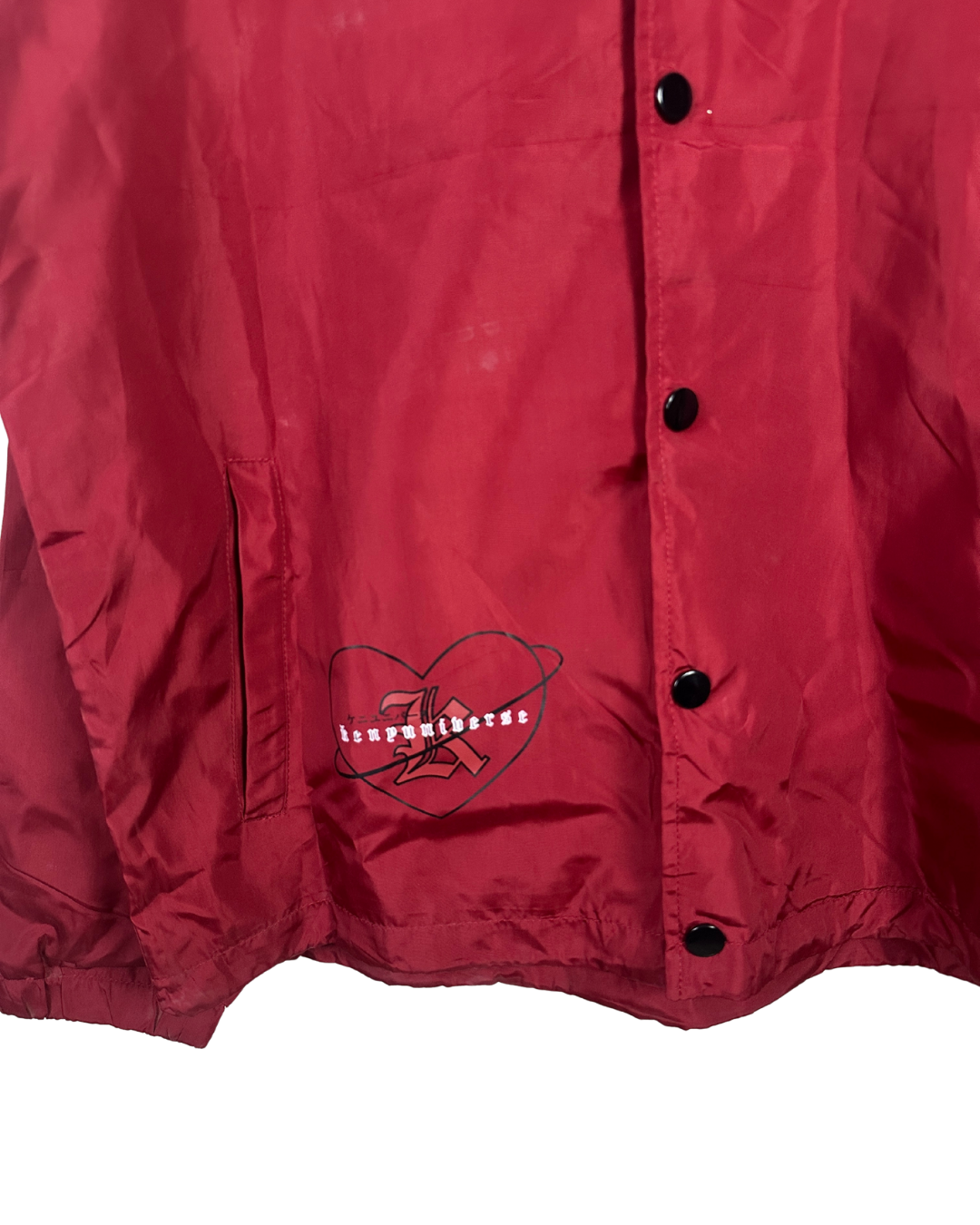 Nana "Black Stones" 707 Anime Windbreaker Graphic Jacket Large