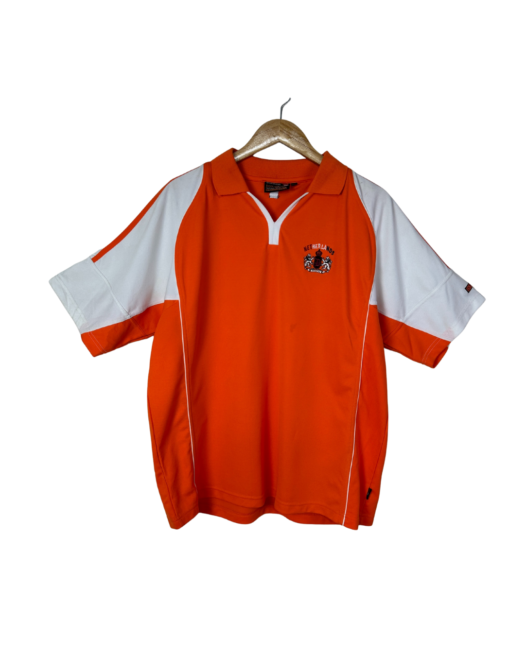 Vintage Netherlands Football Polo 2XL