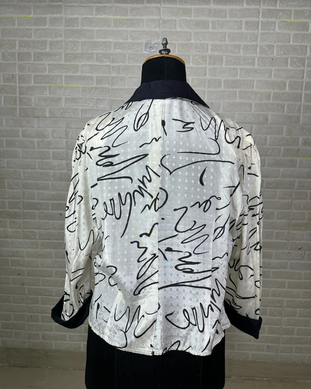 Vintage 80s Blouse Large