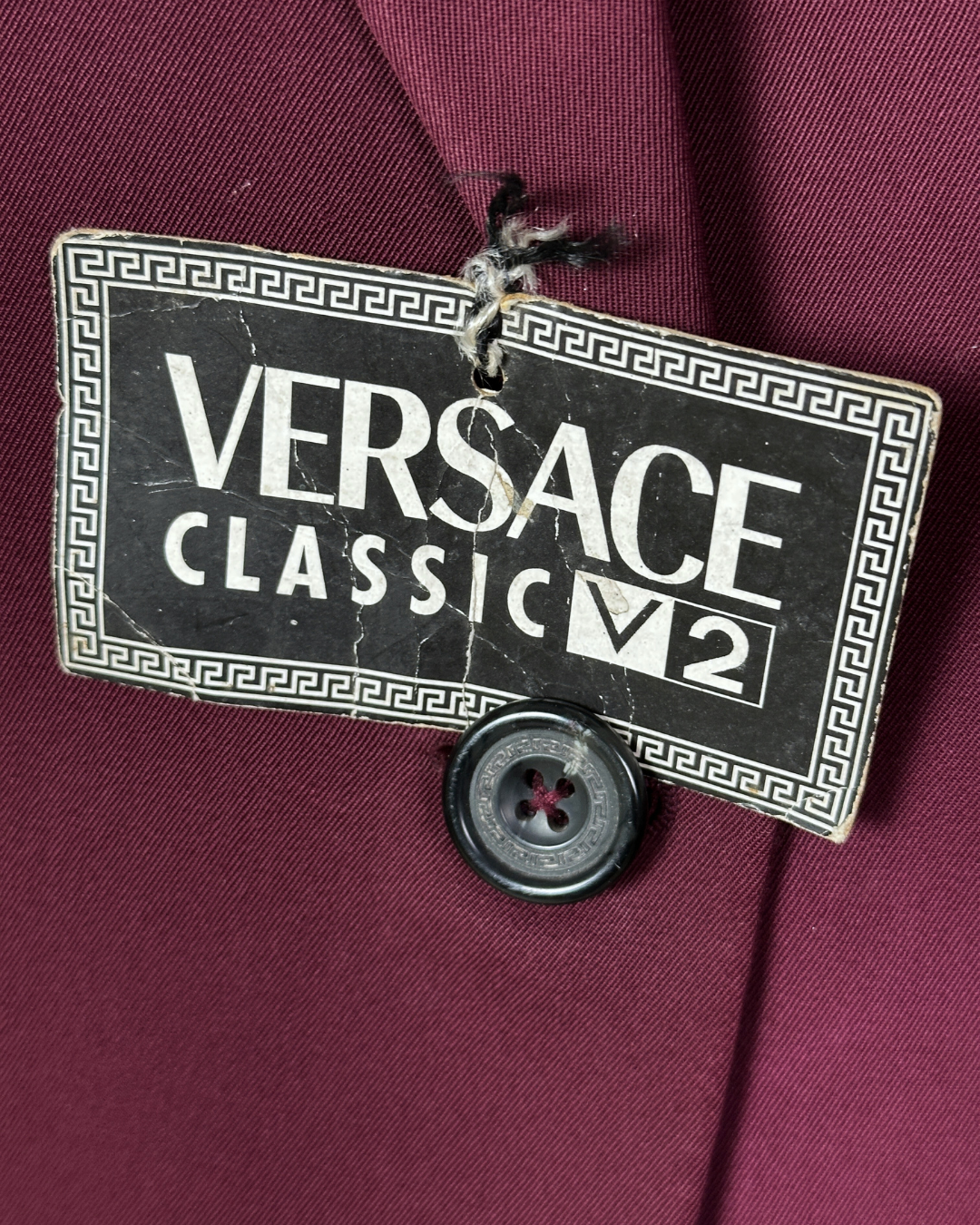 Vintage 80s/90s Gianni Versace Two-Piece Men's Suit Made in Italy