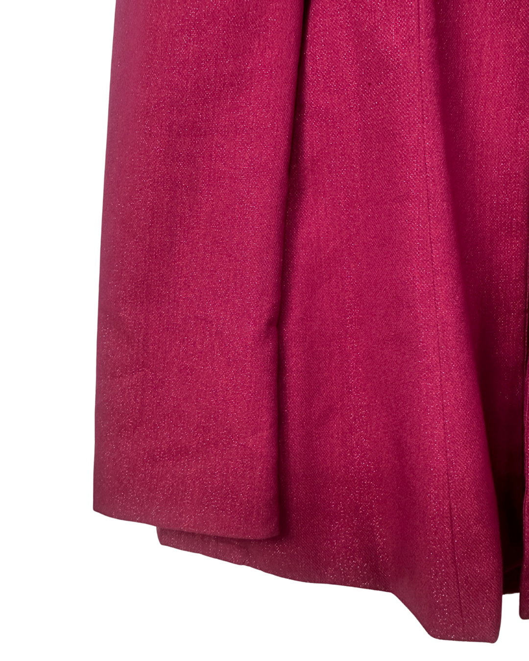 Caznic The Label Shimmering Open Front Blazer
