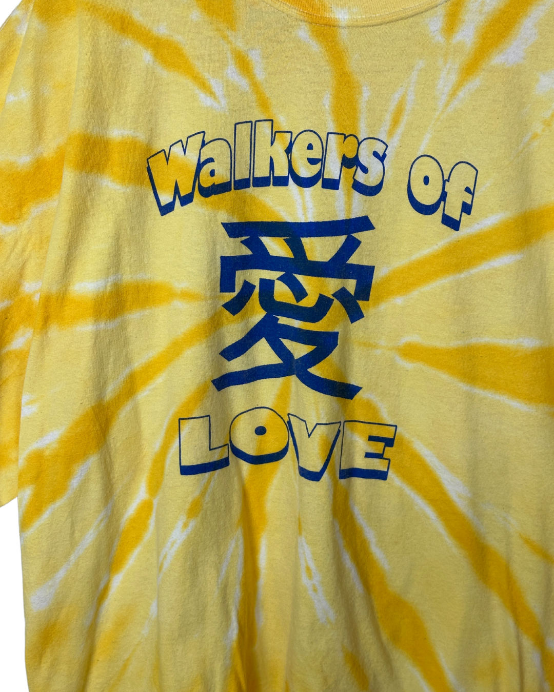 Walkers of Love Tie Dye T-shirt 2XL