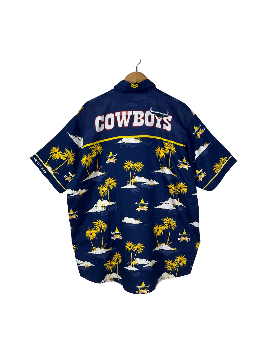 NRL North Queensland Cowboys Hawaiian Men's Shirt 4XL