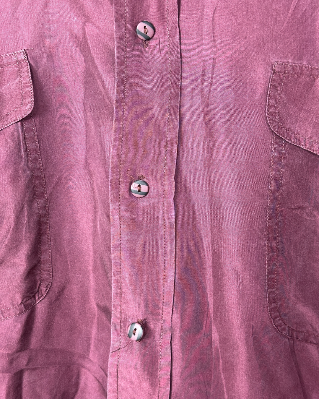 Main Street Silk-Blend Shirt XL