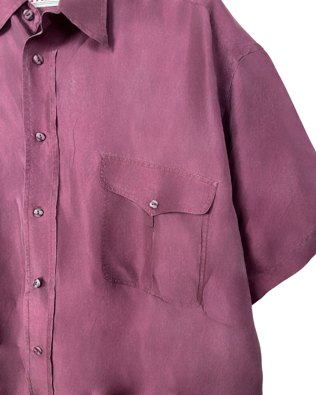 Main Street Silk-Blend Shirt XL