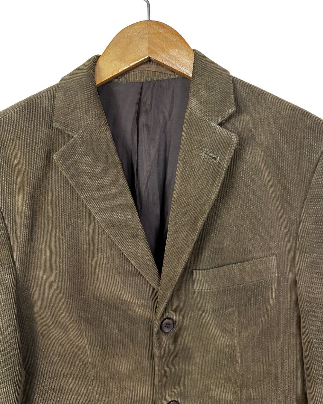 Angelo Litrico by C&A Corduroy Full Suit - Size 48