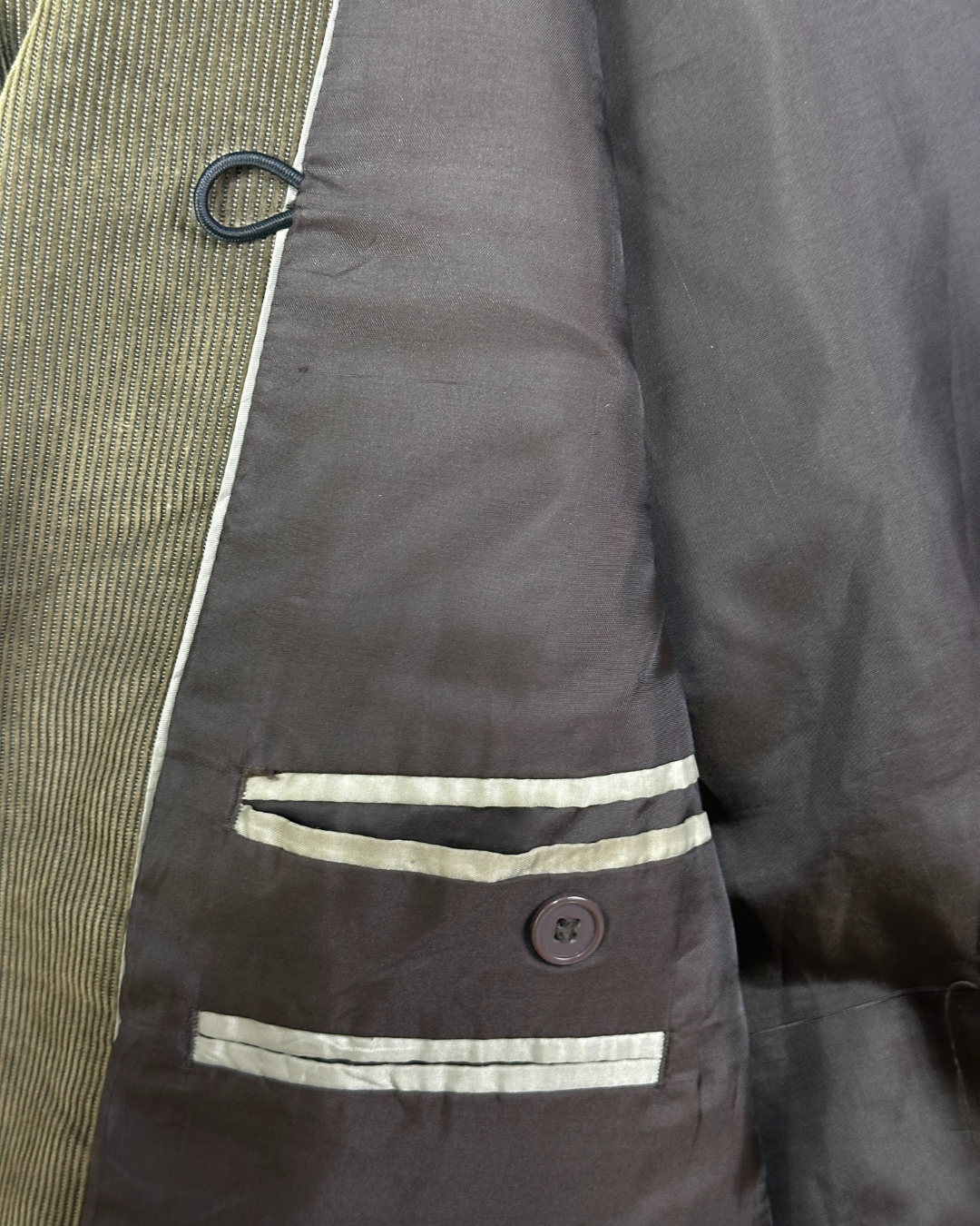 Angelo Litrico by C&A Corduroy Full Suit - Size 48