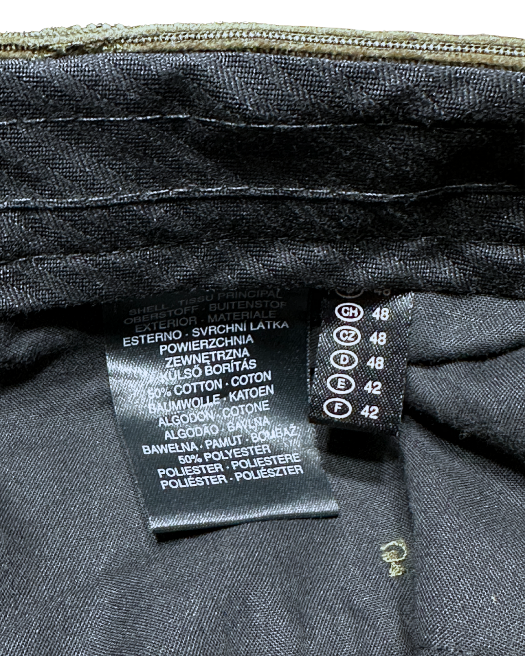 Angelo Litrico by C&A Corduroy Full Suit - Size 48