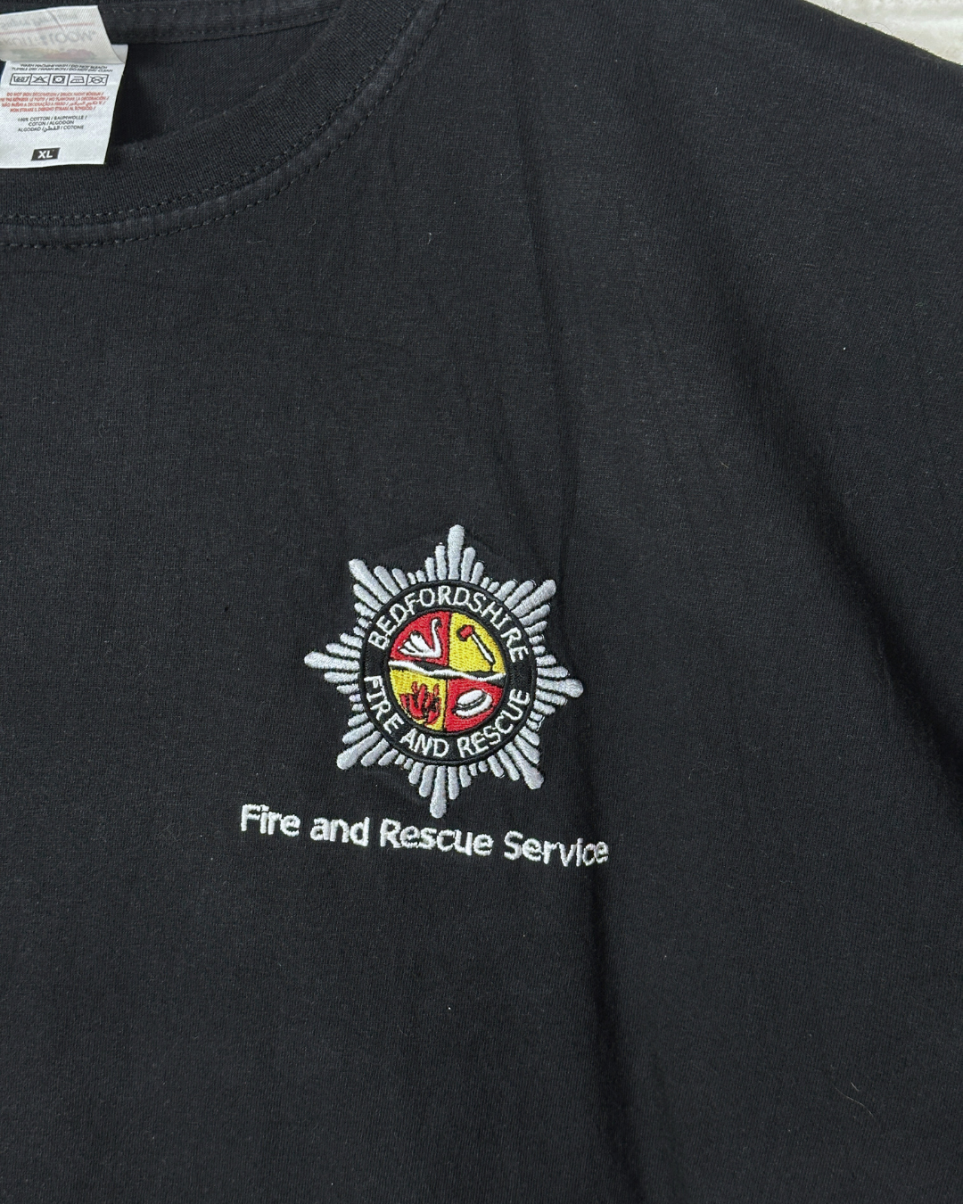 Fire and Rescue Service Fruit of the Loom T-shirt XL