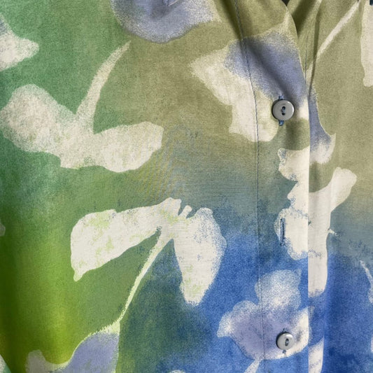 Floral Abstract Shirt Large