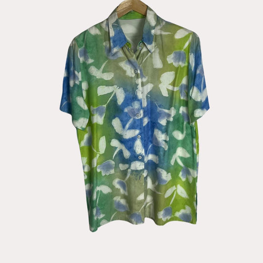 Floral Abstract Shirt Large
