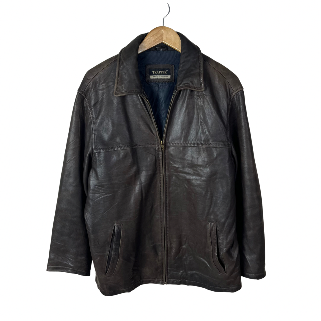Trapper Genuine Leather Jacket Large