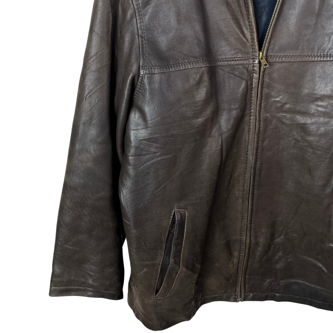 Trapper Genuine Leather Jacket Large
