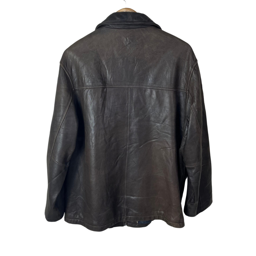 Trapper Genuine Leather Jacket Large